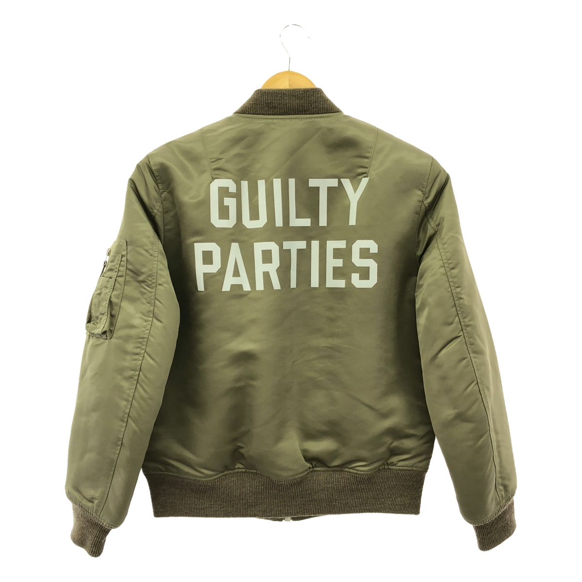 ワコマリア GUILTY PARTIES MA-1 フライトジャケット 美品】 WACKO MARIA / ワコマリア | 2014AW | MA-1 JKT GUILTY