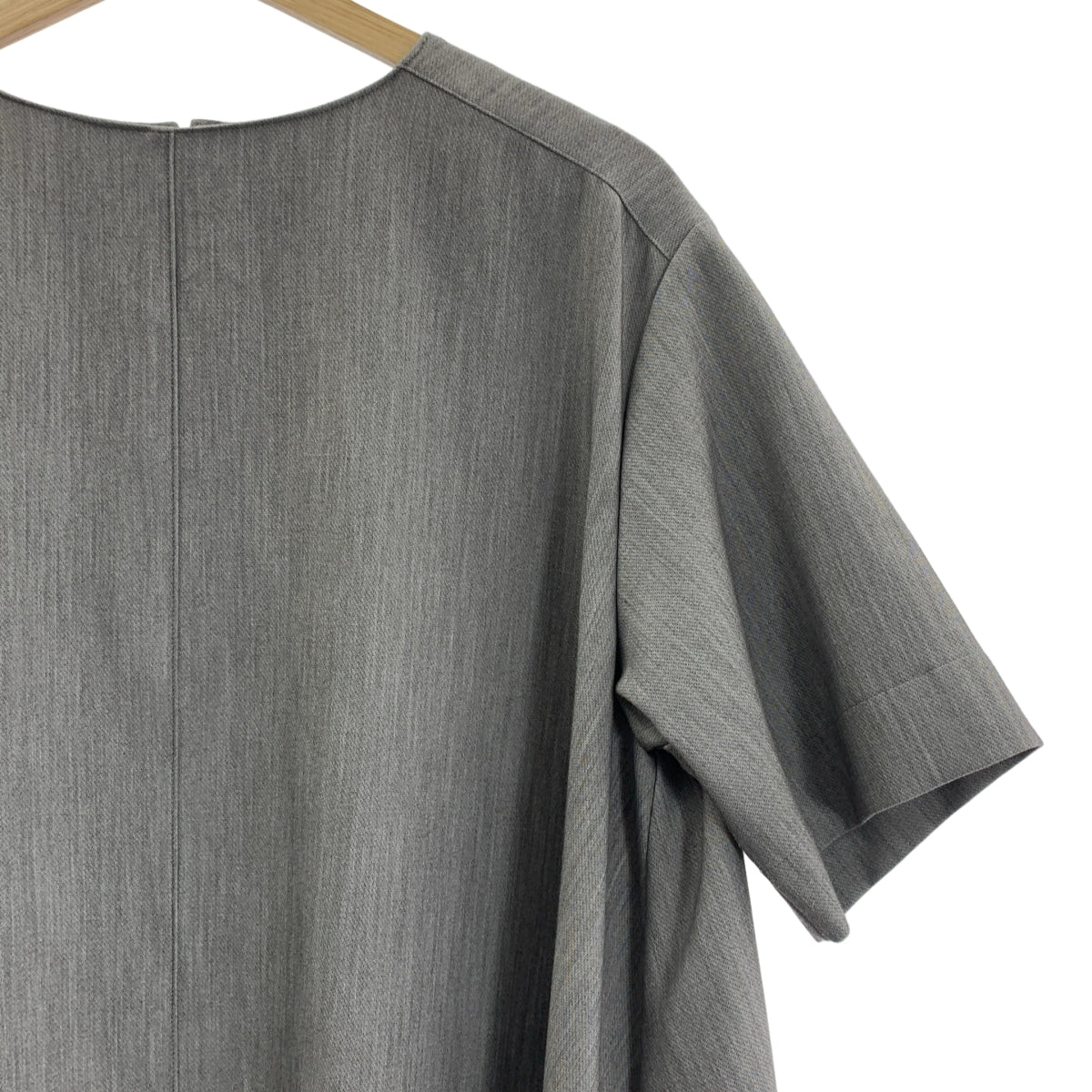 foufou / フーフー | レーヨン混 ストレッチ 半袖 ワンピース | 0 | レディース