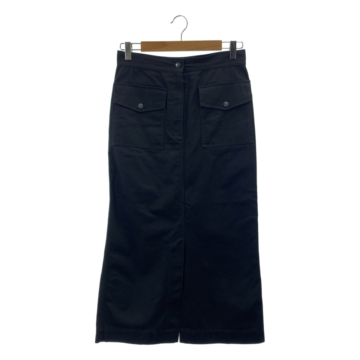 DRIES VAN NOTEN / ドリスヴァンノッテン | パッチポケット スリットスカート | 36 | レディース