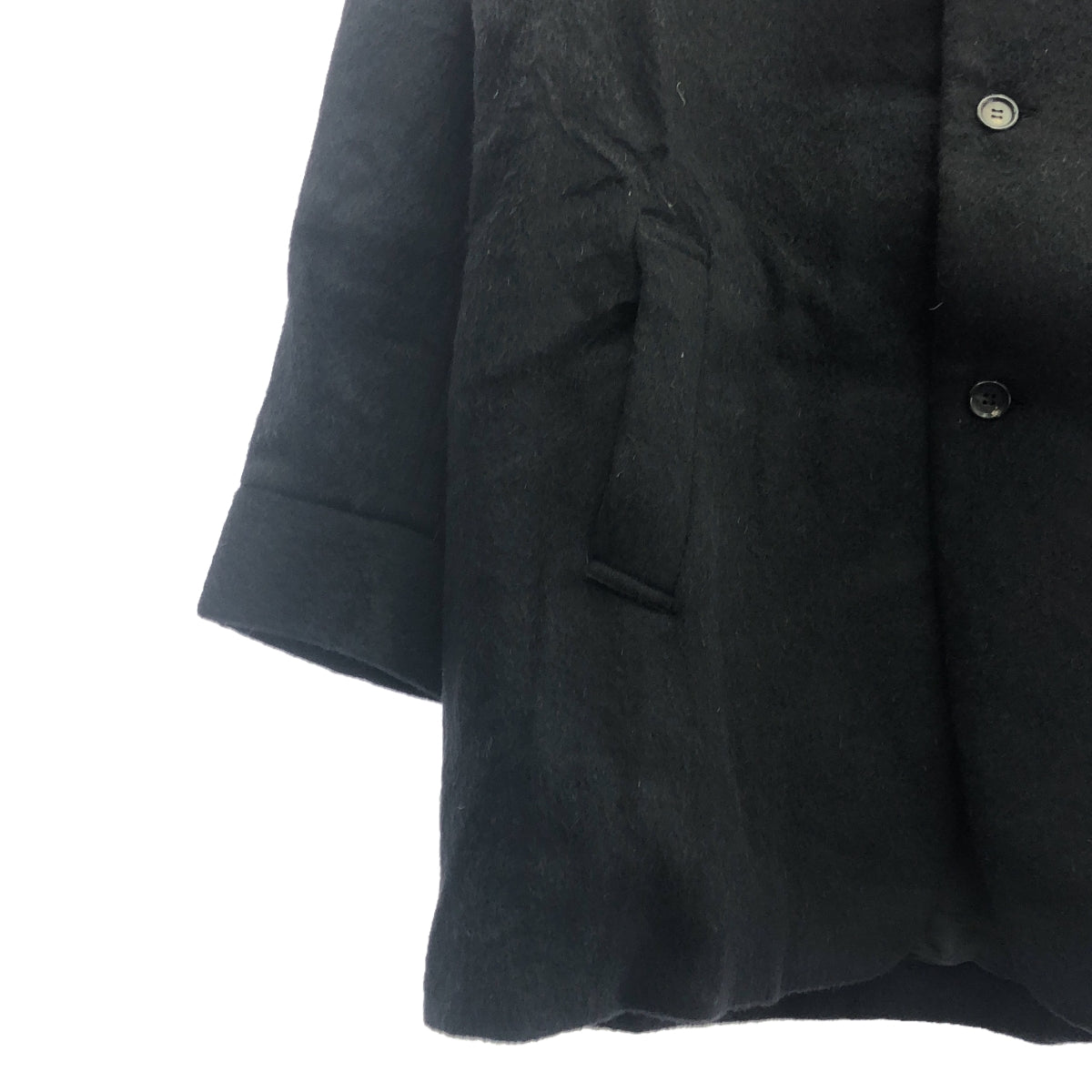 【新品】  prasthana / プラスターナ | circular coat | M | ブラック | メンズ