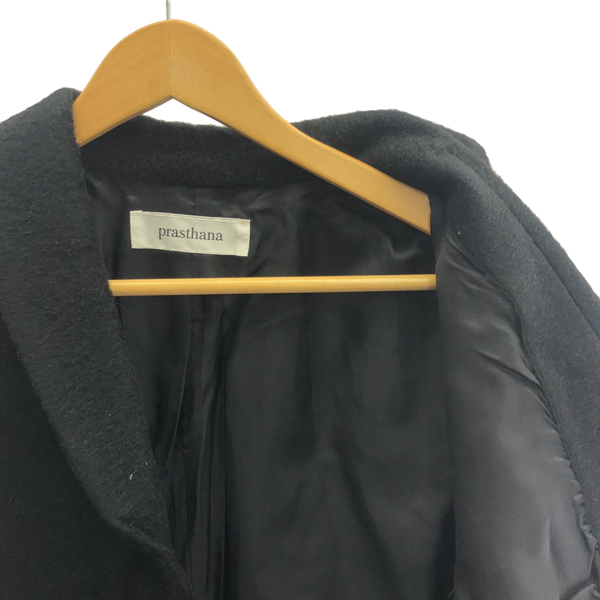 [New] prasthana / Prasthana | circular coat | M | Black | Men's