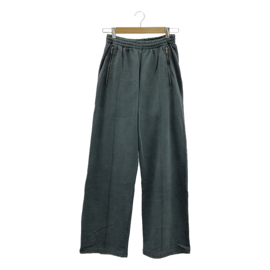 WILLY CHAVARRIA / ウィリーチャバリア | PINTUCK SWEAT PANTS センタークリース スウェット ワイド イージーパンツ | M | メンズ