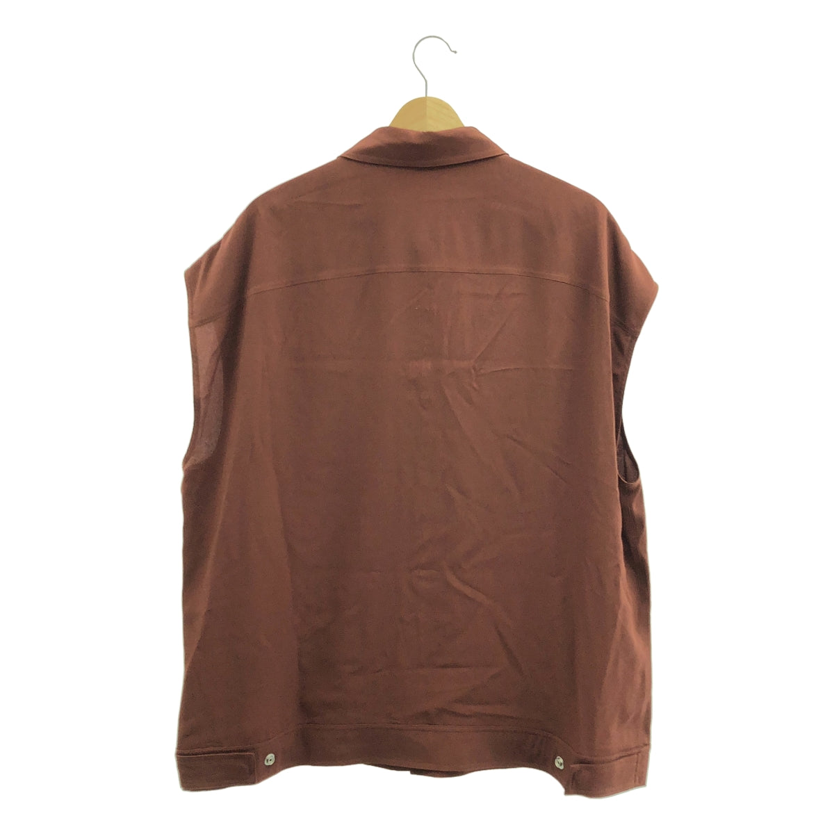 Rick Owens | 2024 春夏系列 | LIDO 無袖 Jumbo 外套襯衫 | 尺寸 40 | 女款
