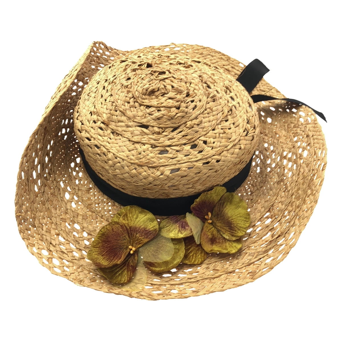 Modiste / モディスト | Armand / アルマン リボン ラフィア ハット 帽子 |