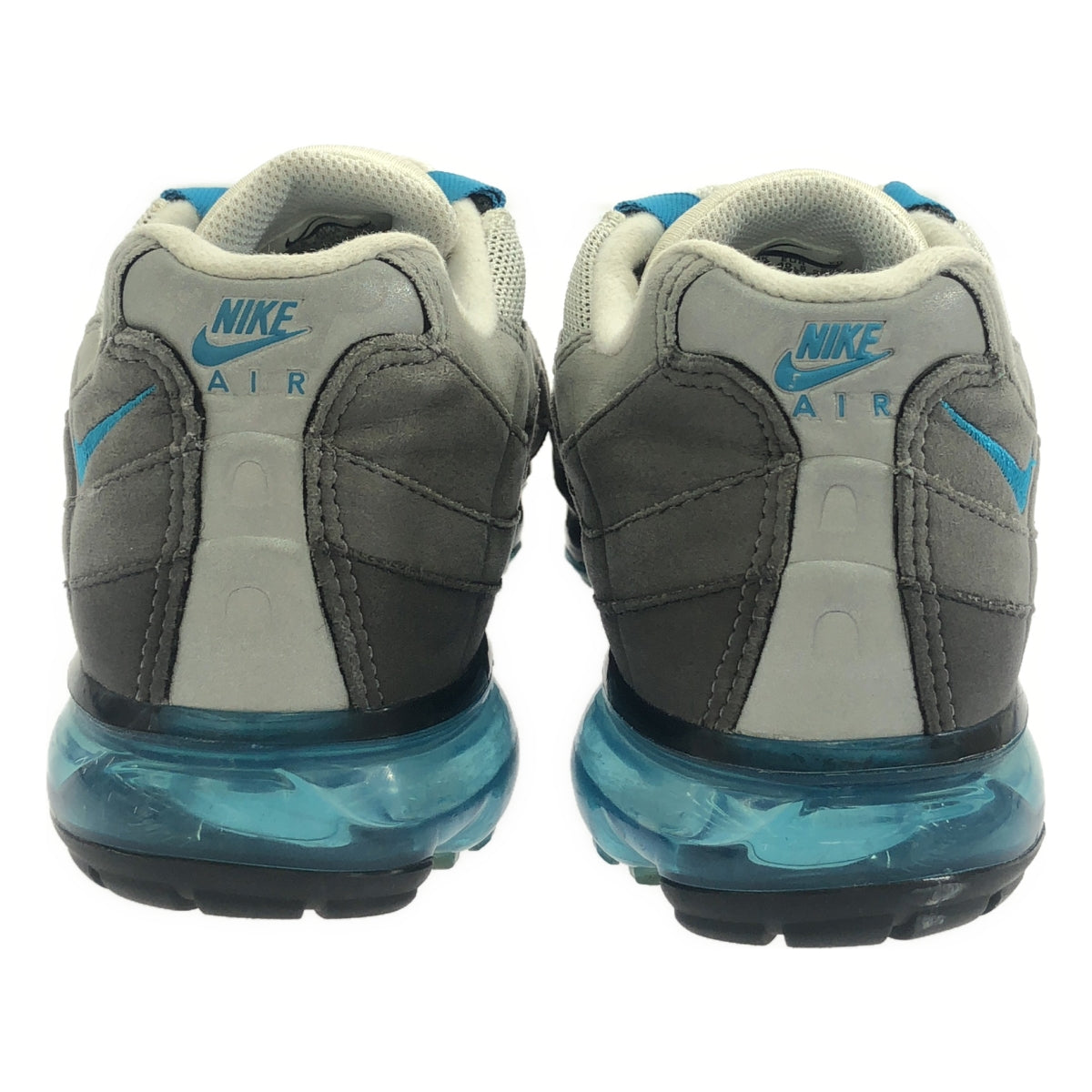 NIKE | AIR VAPORMAX 95 NEO TURQUOISE SNEAKERS | 25.5 | GRAY x BLUE | WOMEN'S