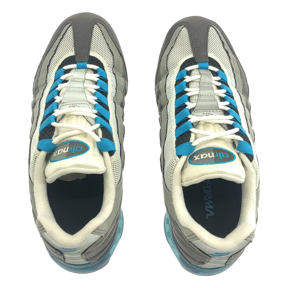 NIKE / ナイキ | AIR VAPORMAX 95 NEO TURQUOISE スニーカー | 25.5 | グレー×ブルー | レディース