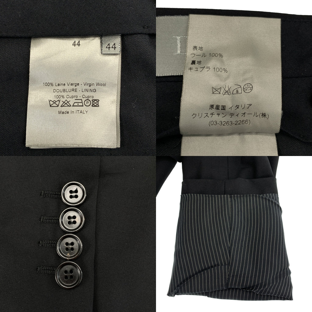 Dior homme / ディオールオム | セットアップ 2B テーラードジャケット 総裏地 / スラックス パンツ | 44 | メンズ