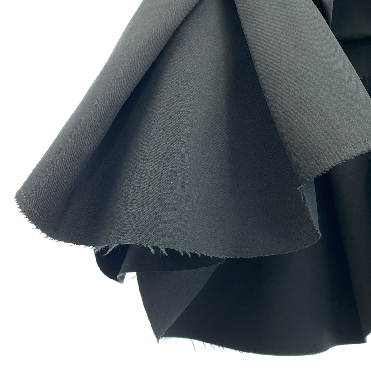 COMME des GARÇONS | 聚酯不對稱抽繩分層蓬鬆半身裙 | M碼 | 女款