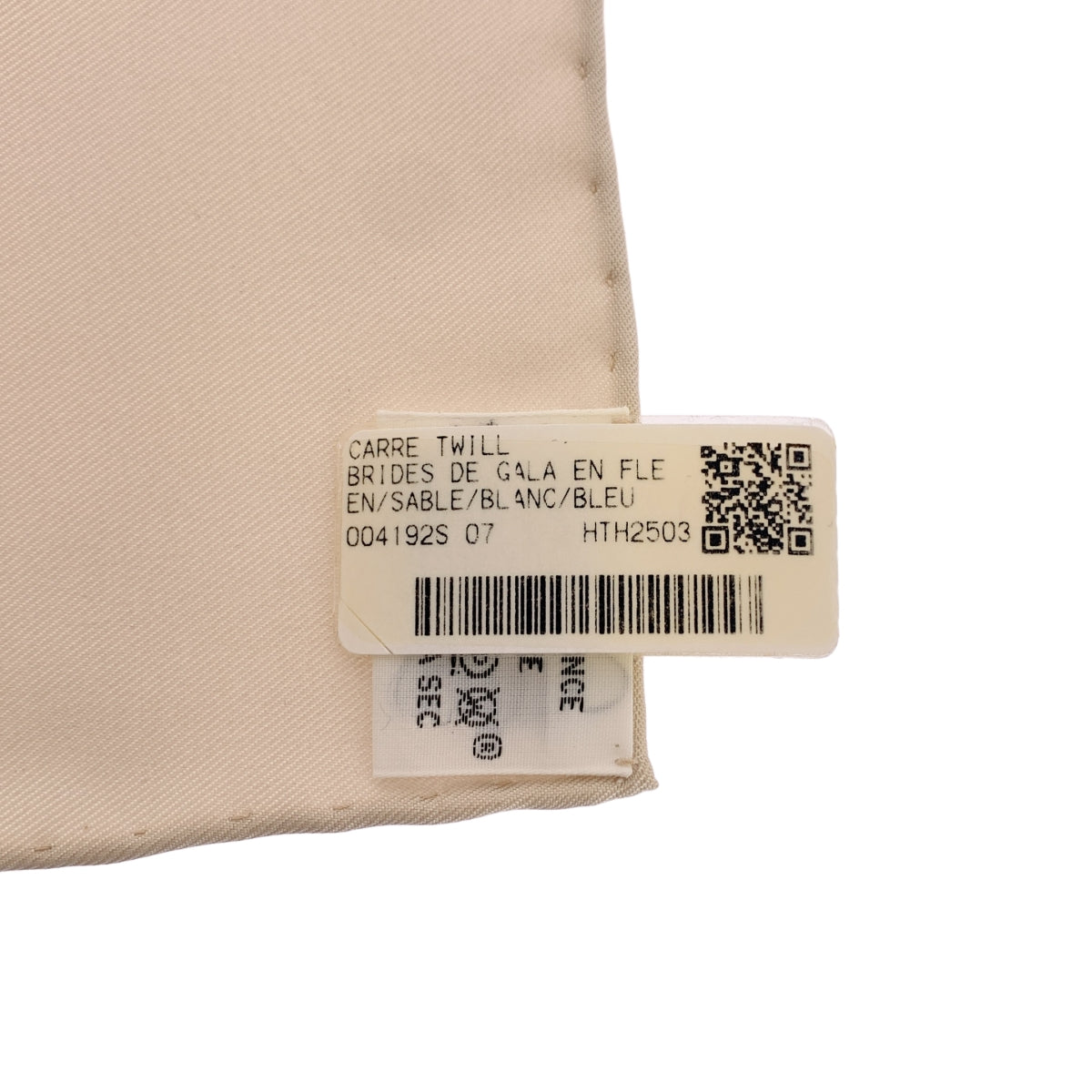 [品相極佳] HERMES | BRIDES de GALA en Fleurs / Carré 90 披肩 |多色的