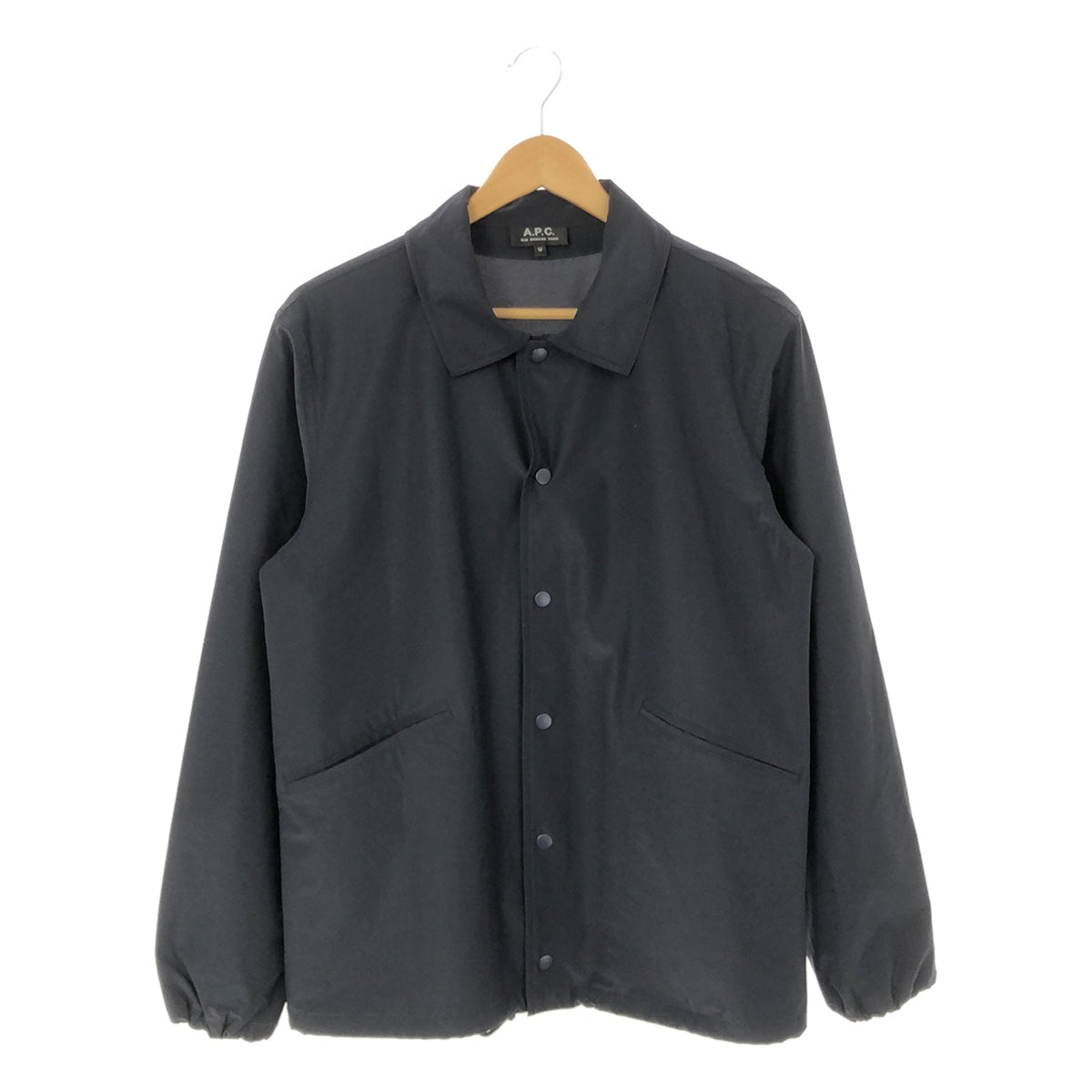 APC / A.P.C. | Polyester coach jacket | M | Navy | Men's