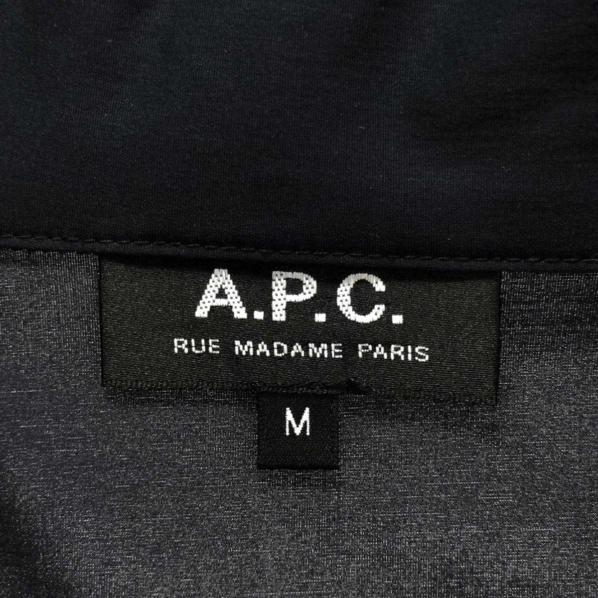 APC / A.P.C. | Polyester coach jacket | M | Navy | Men's