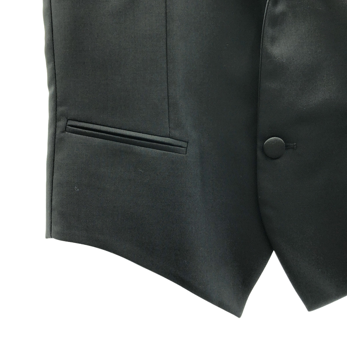 Dior Homme | 窄翻領馬甲 | 44碼 | 黑色 | 男士