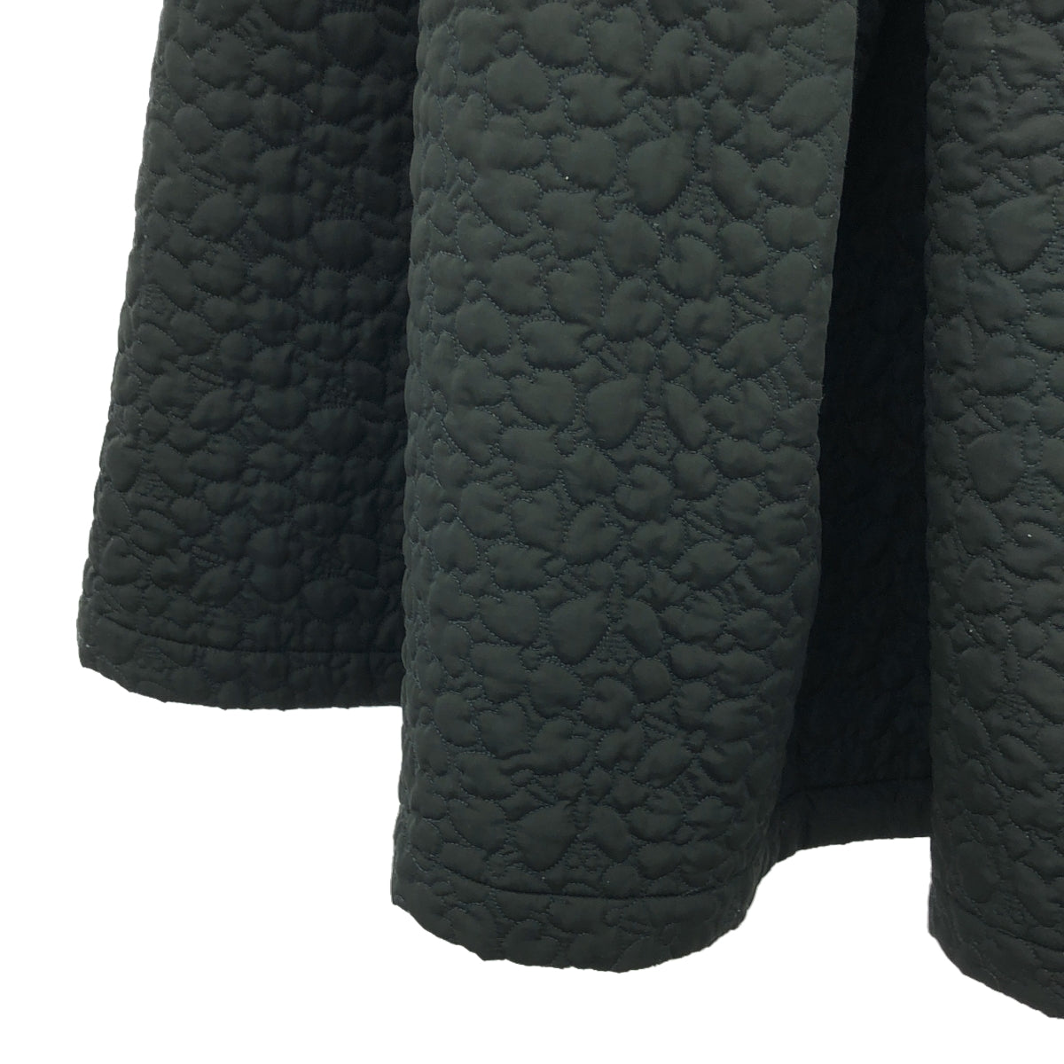 Rosy Monster / ロージーモンスター | フラワーキルティング ボリューム ロング スカート / 総裏地 | S | ブラック | レディース