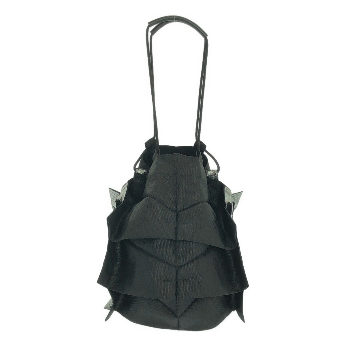 [狀況極佳] 132 5. ISSEY MIYAKE / 1325. Issey Miyake | 132 5. STANDARD BAG 鋁箔印花包 | 黑色/銀色 | 女款