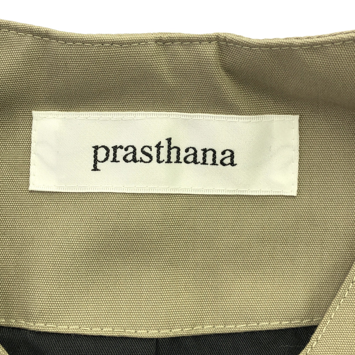 【신품】 prasthana / 프라스타나 | fluent blouson | S | 베이지 | 남성