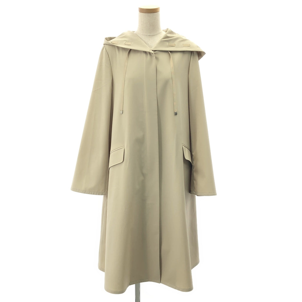 【미품】 FOXEY NEW YORK / 폭시 뉴욕 | Westminster Coat 웨스트 민스터 푸디드 코트 파우치 첨부 | 38 | 베이지 | 여성