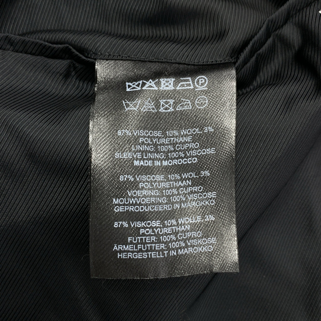 DRIES VAN NOTEN / ドリスヴァンノッテン | サテン 1B テーラードジャケット | 48 | メンズ