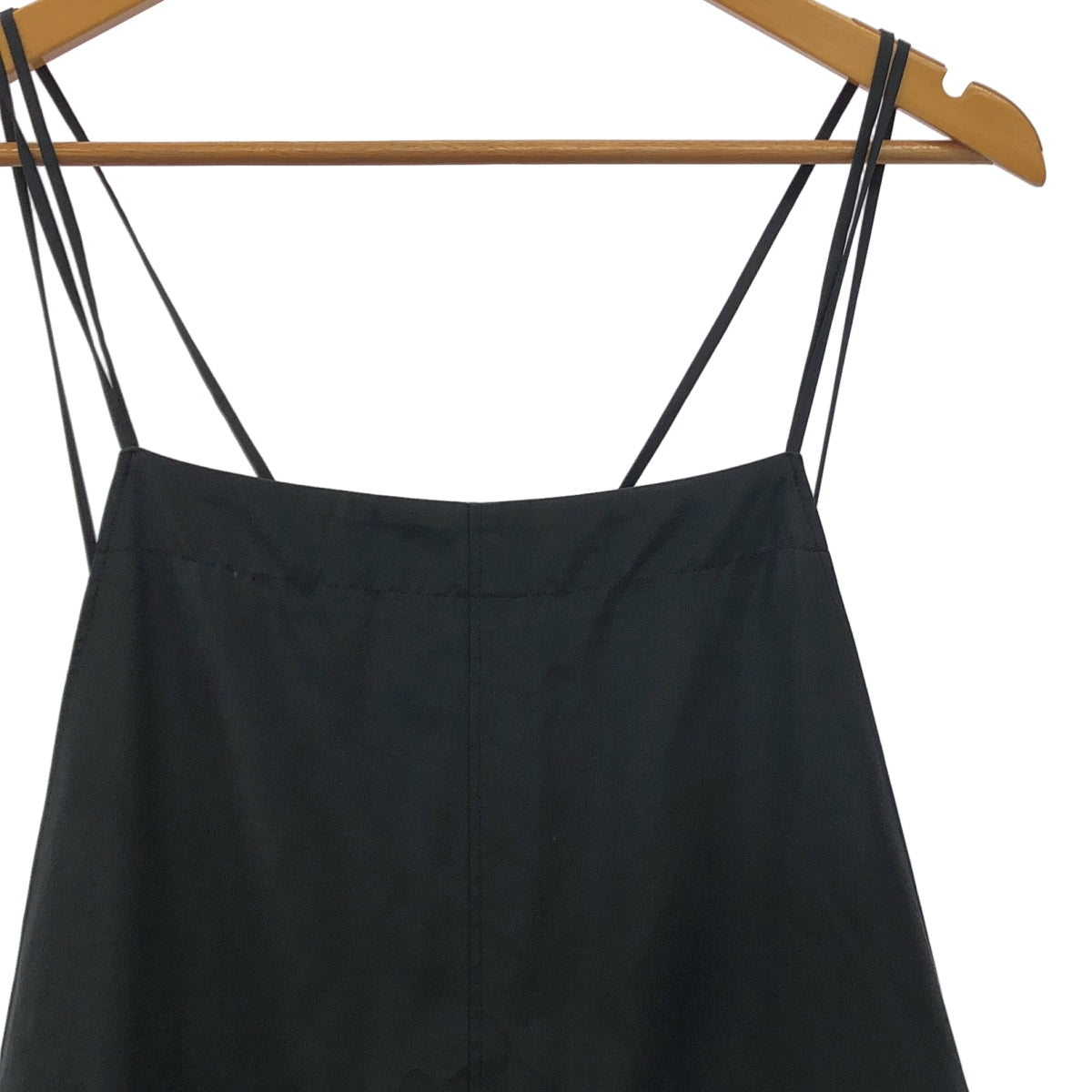 Framework | 2024 春夏 | 銅氨斜紋吊帶背帶褲與褲子 | 38 碼 | 黑色 | 女款