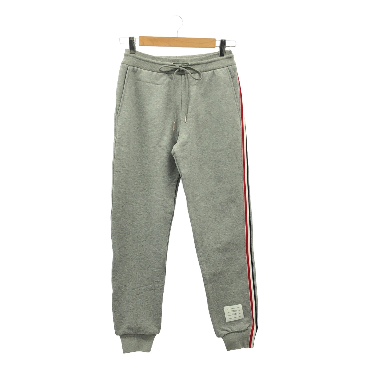 THOM BROWNE / トムブラウン | SWEATPANTS W/RWB SIDE STRIPE スウェットパンツ | 38 | レディース