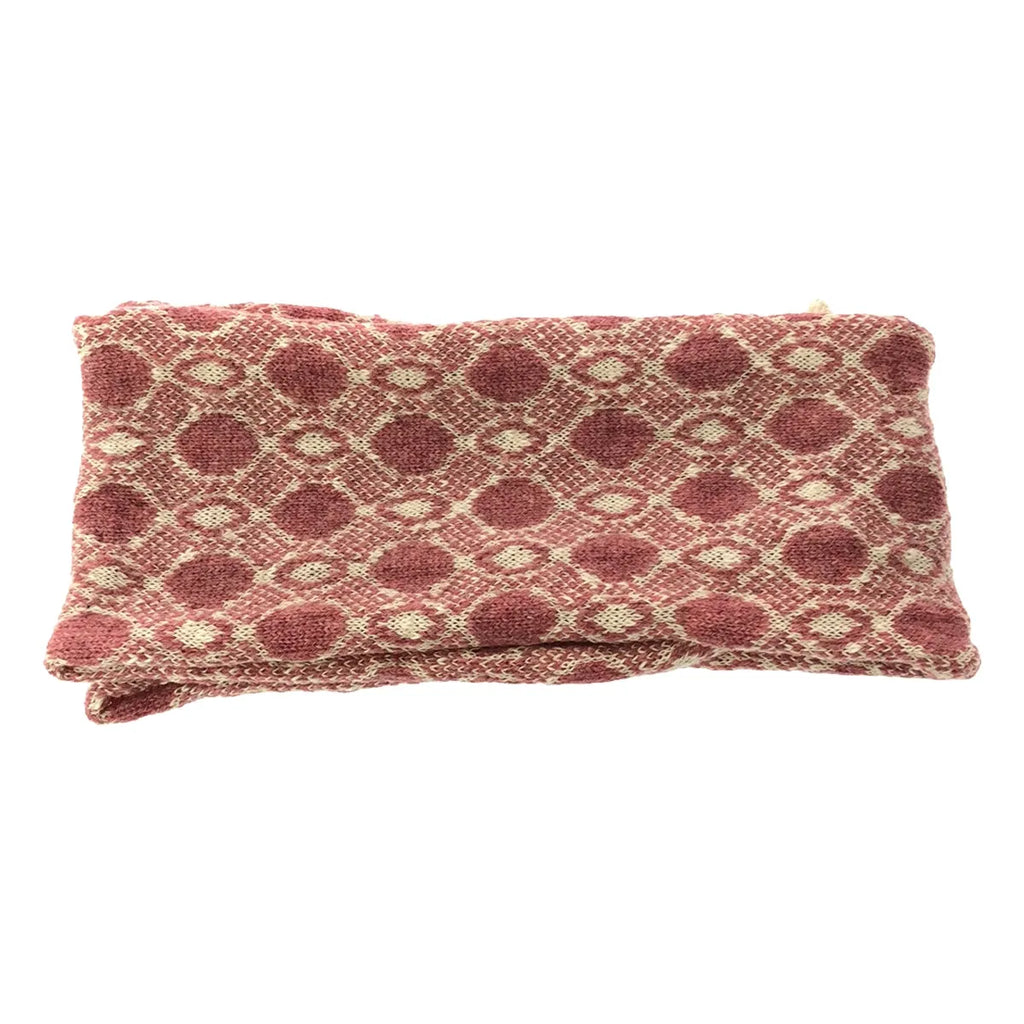 【新品】  OLUBIYI THOMAS / オルヴィトーマス | 2022AW | wool scarf ウール ジャガード ストール マフラー | F | ピンク | メンズ