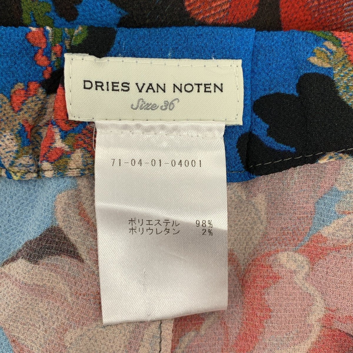 DRIES VAN NOTEN | 碎花雪紡休閒褲 | 尺寸 36 | 女款