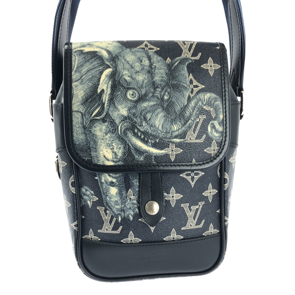 【미품】 Louis Vuitton / 루이비통 | M54246 모노그램 사바나 메신저 BB 숄더백 | 네이비 | 남성
