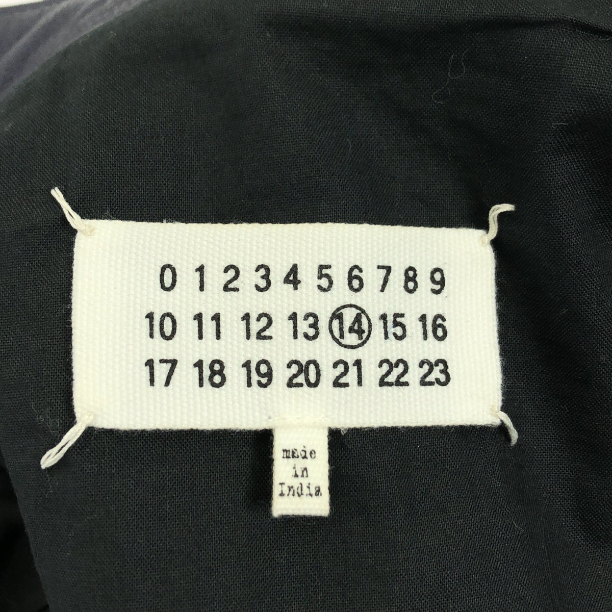 Maison Margiela / メゾンマルジェラ | 5ZIP LEATHER RIDERS JACKET 八の字 ゴートレザー ライダースジャケット | 44 | メンズ