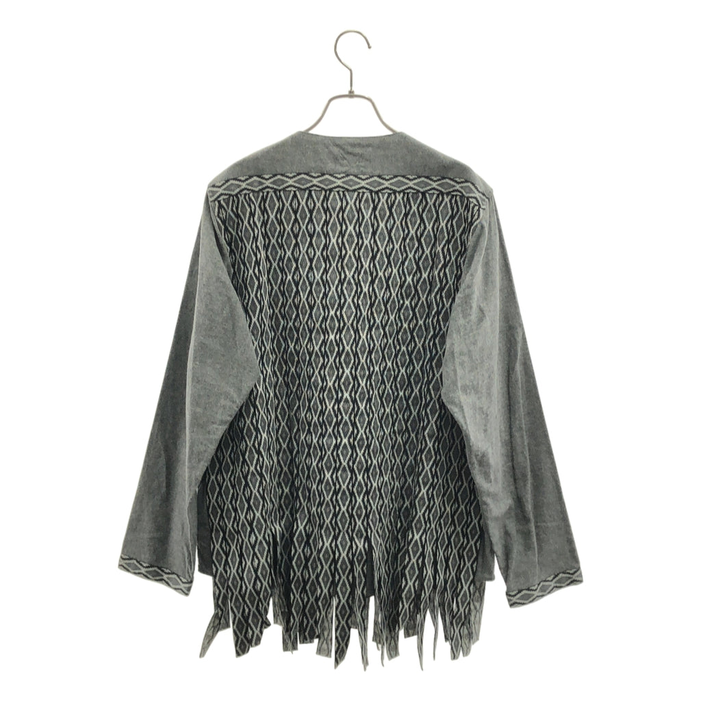 White Mountaineering | 原住民圖案流蘇襯衫 | 2 碼 | 男款