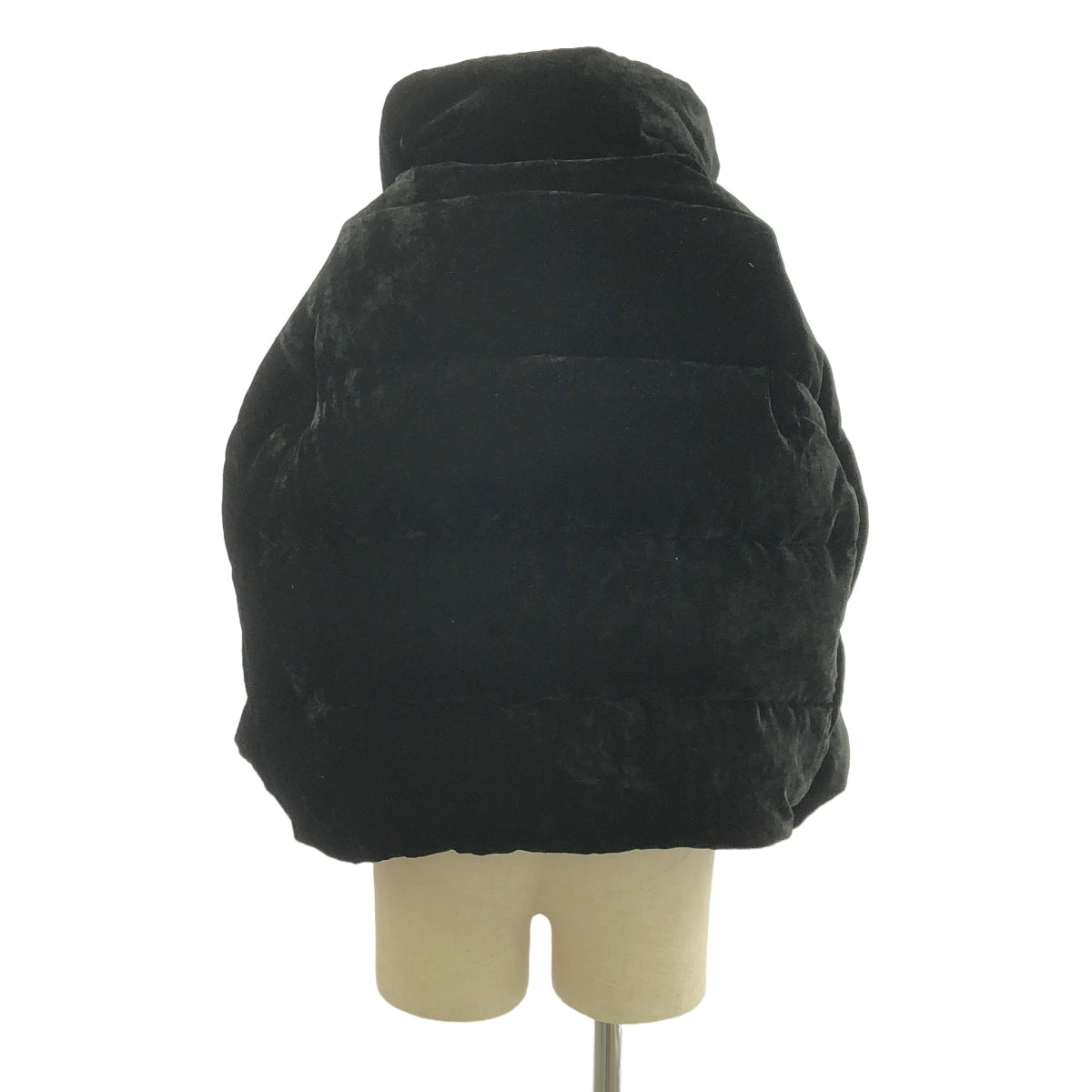 JUNYA WATANABE COMME des GARCONS / 渡邊淳彌 | 2005AW | 天鵝絨外搭披風羽絨外套 / 全襯裡 | S | 黑色 | 女款