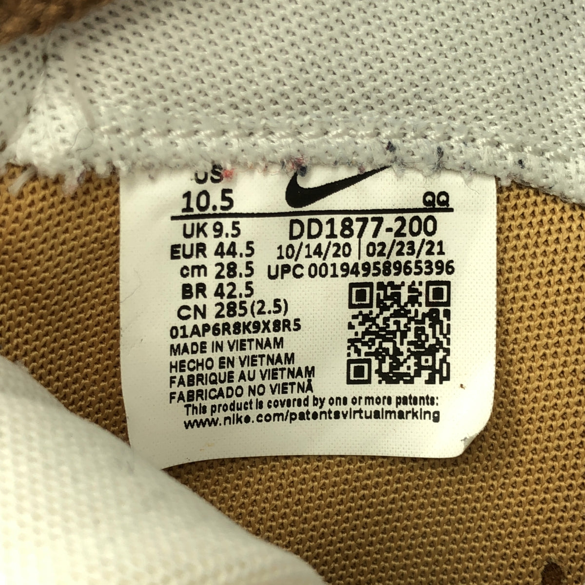 sacai / サカイ | × NIKE / ナイキ BLAZER LOW ブレーザー スニーカー | 28.5 | メンズ