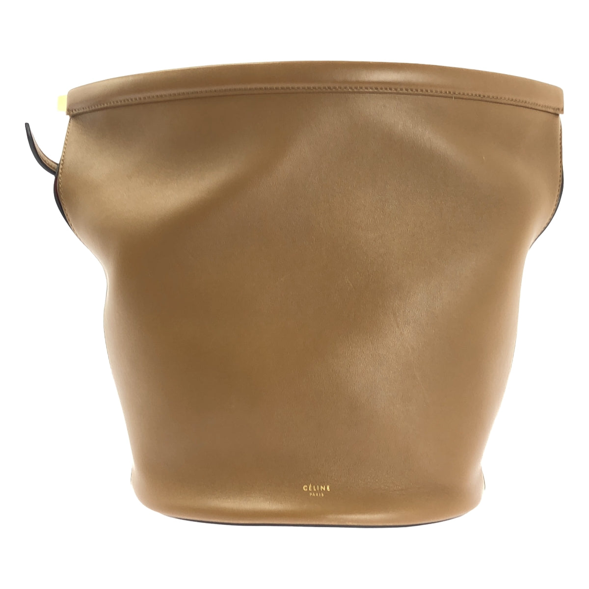 CELINE / セリーヌ | Clasp Bucket Bag クラスプ バケット ショルダーバッグ | ブラウン | レディース