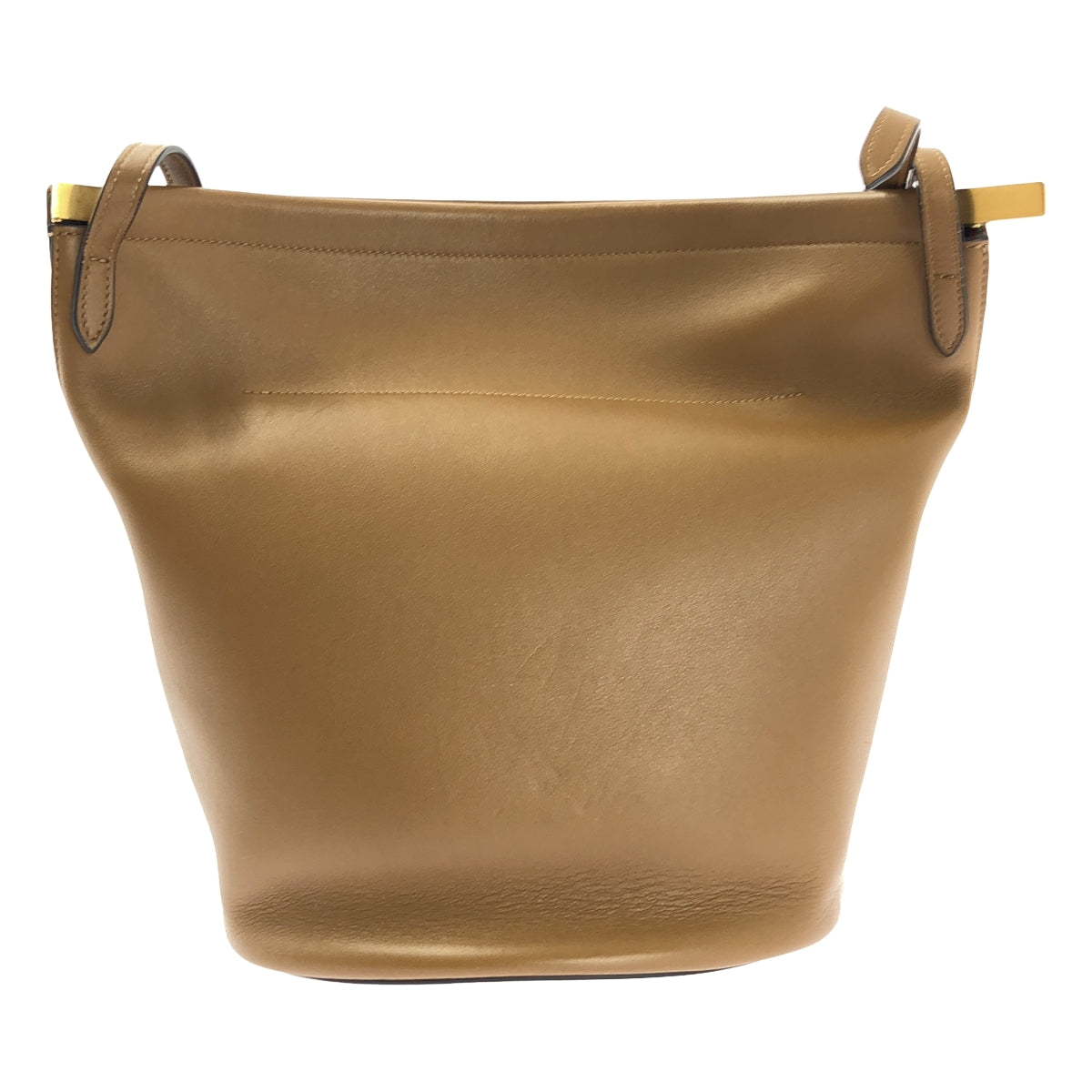 CELINE / セリーヌ | Clasp Bucket Bag クラスプ バケット ショルダーバッグ | ブラウン | レディース