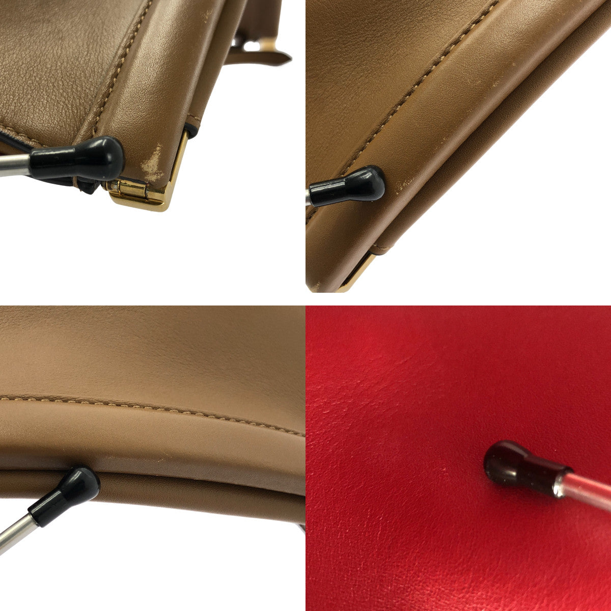 CELINE / セリーヌ | Clasp Bucket Bag クラスプ バケット ショルダーバッグ | ブラウン | レディース
