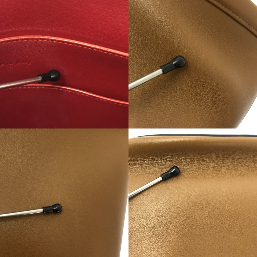 CELINE / セリーヌ | Clasp Bucket Bag クラスプ バケット ショルダーバッグ | ブラウン | レディース