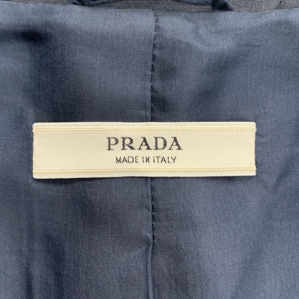 PRADA / 프라다 | 2019 | 실크 혼합 3B 테일러드 재킷 | 38 | 여성