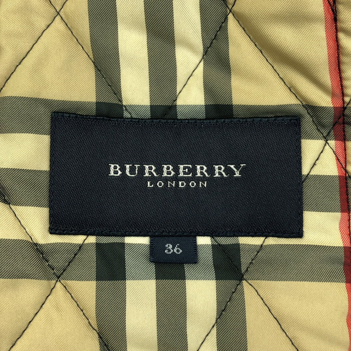 BURBERRY LONDON / 버버리 런던 | 노바 체크 퀼팅 재킷 | 36 | 여성