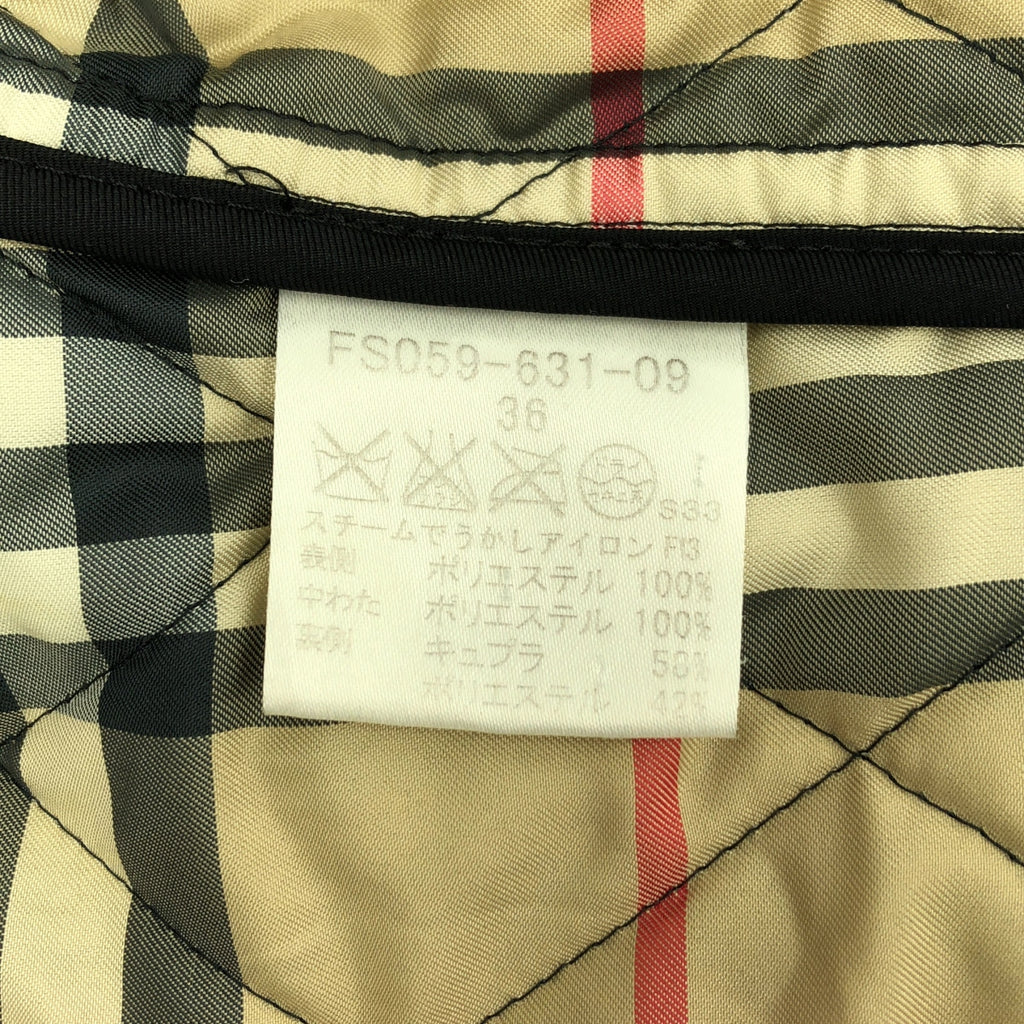 BURBERRY LONDON / 버버리 런던 | 노바 체크 퀼팅 재킷 | 36 | 여성