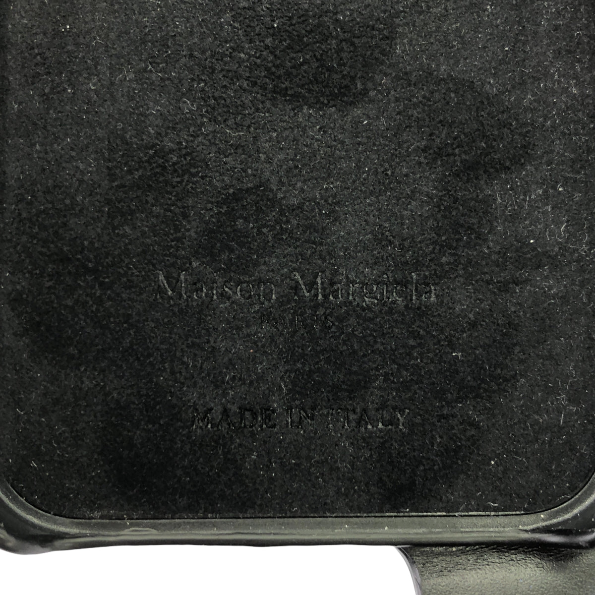 Maison Margiela / メゾンマルジェラ | IPHONE 14 PRO CASE アイフォン 14 プロ ケース | ブラック
