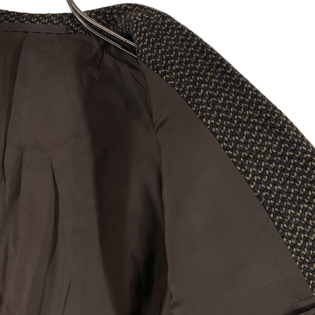 阿瑪尼典藏系列 | 羊毛粗花呢2B修身西裝外套 / 全襯裡 | 尺寸 46 | 男士