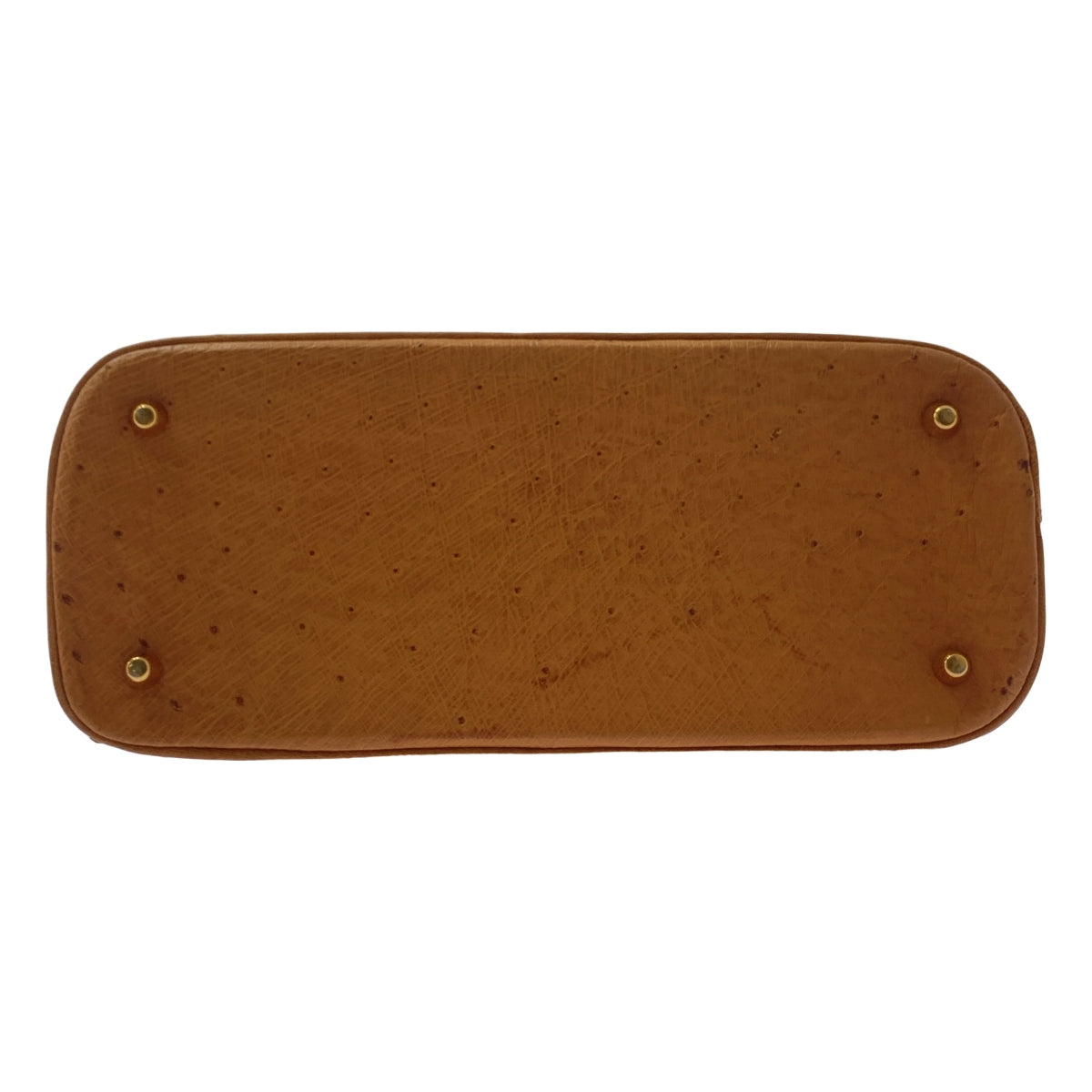 [狀況良好] MORABITO | 鴕鳥皮標誌牌手袋 | 棕色 | 女款