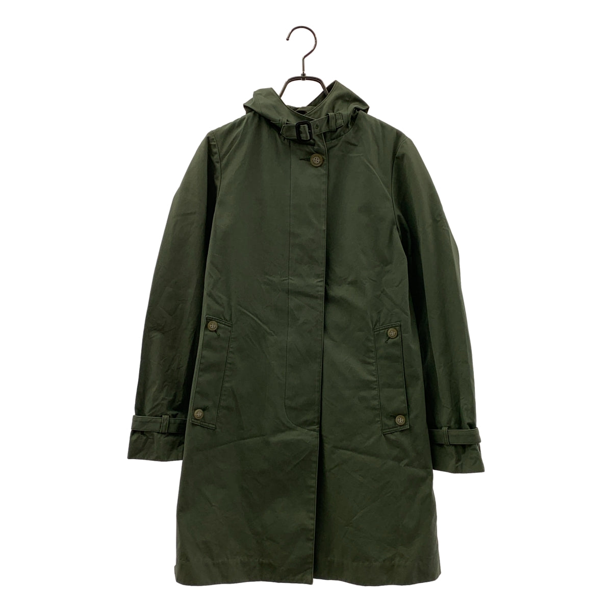 Traditional Weatherwear / トラディショナルウェザーウェア | DELVINE フーデッド コート | 34 | カーキ | レディース