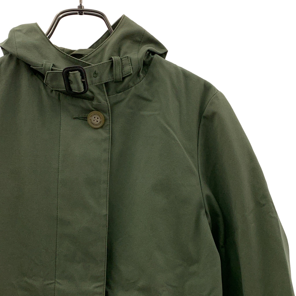 Traditional Weatherwear / トラディショナルウェザーウェア | DELVINE フーデッド コート | 34 | カーキ | レディース