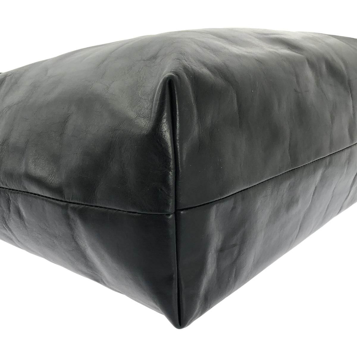 ARTS&amp;SCIENCE | 皮革寬版托特包 | 黑色 | 男款