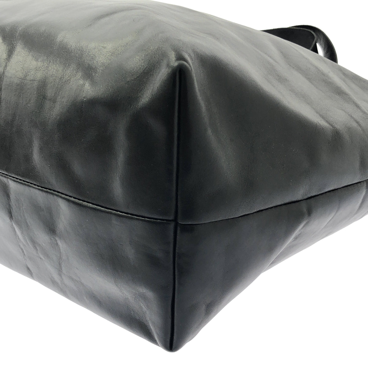 ARTS&amp;SCIENCE | 皮革寬版托特包 | 黑色 | 男款