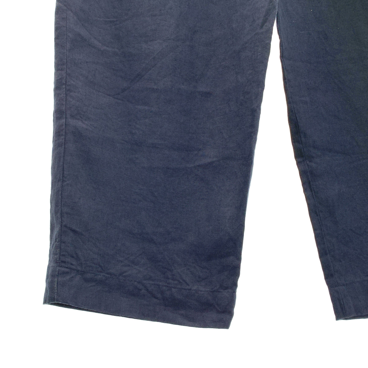 [狀況極佳] Engineered Garments | Bontan 亞麻斜紋褲 | XS | 海軍藍 | 男款