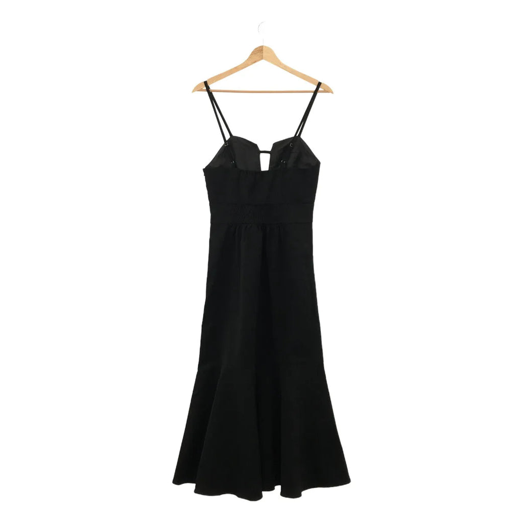 VIOLETTA / ヴィオレッタ | サイドジップ フレア ロングワンピース | M | レディース