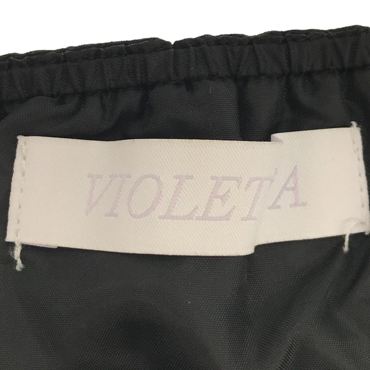 VIOLETTA / ヴィオレッタ | サイドジップ フレア ロングワンピース | M | レディース