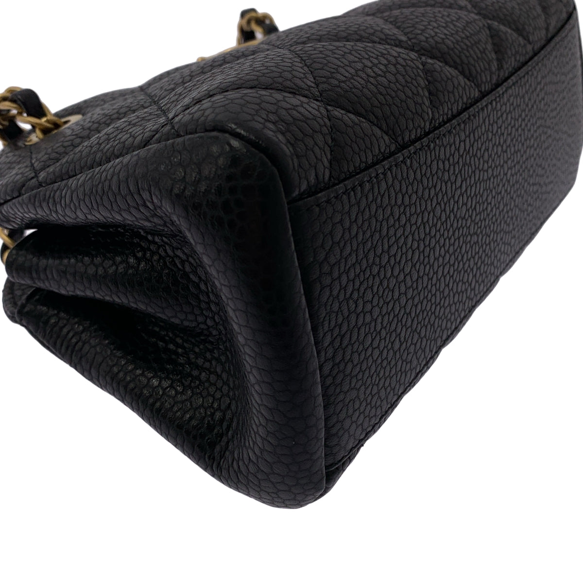 CHANEL / シャネル | Small Bowling Bag キャビアスキン グレインドカーフ スモール ボーリング バッグ |