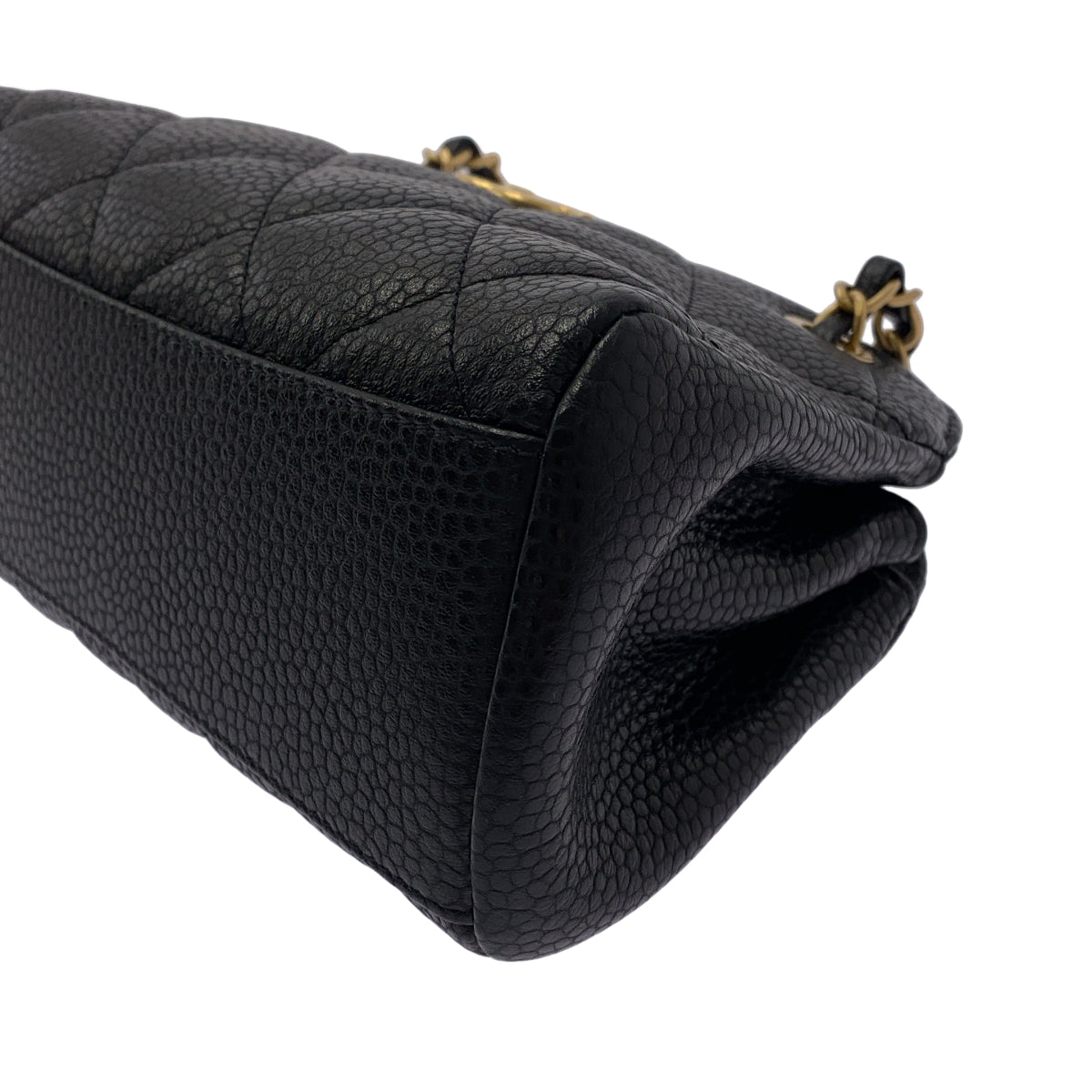 CHANEL / シャネル | Small Bowling Bag キャビアスキン グレインドカーフ スモール ボーリング バッグ |