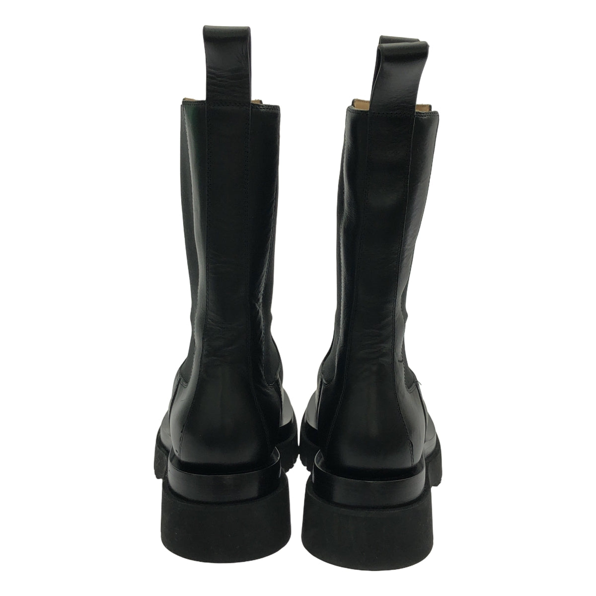 【美品】  BOTTEGA VENETA / ボッテガヴェネタ | lug boots ラグブーツ | 37 | ブラック | レディース